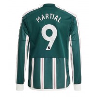 Manchester United Anthony Martial #9 Gostujuci Dres 2023-24 Dugi Rukav